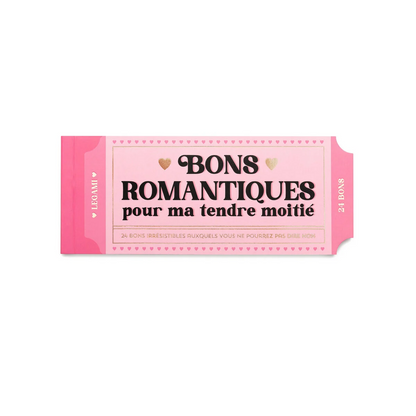 CARNET DE 24 BONS - HEART