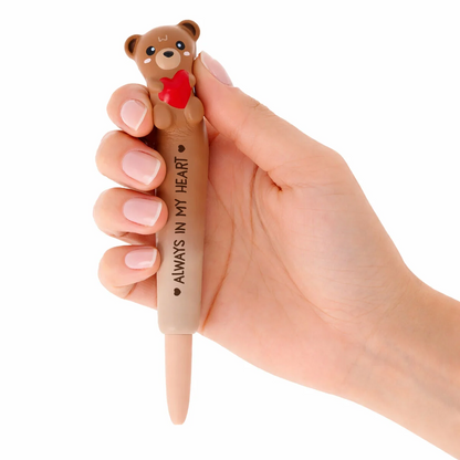 SQUEEZIES - STYLO À ENCRE GEL ANTISTRESS - TEDDY BEAR