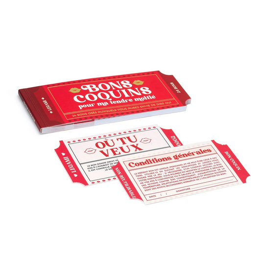 GIFT VOUCHERS - CARNET DE 24 BONS - SPICY