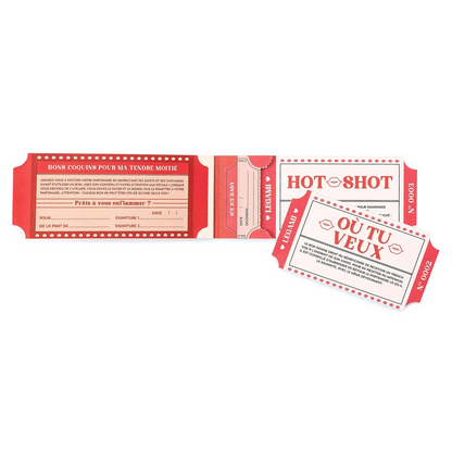 GIFT VOUCHERS - CARNET DE 24 BONS - SPICY
