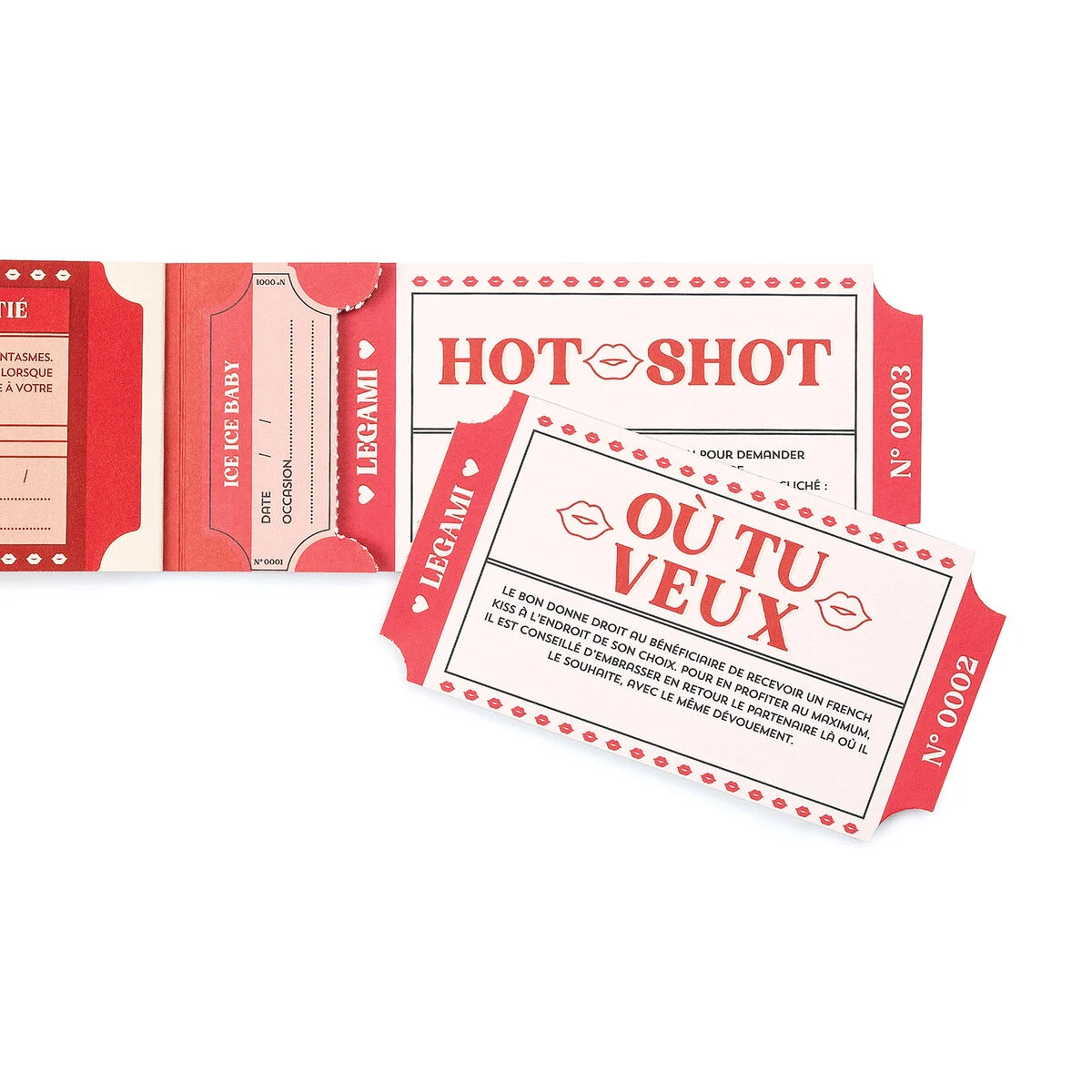 GIFT VOUCHERS - CARNET DE 24 BONS - SPICY