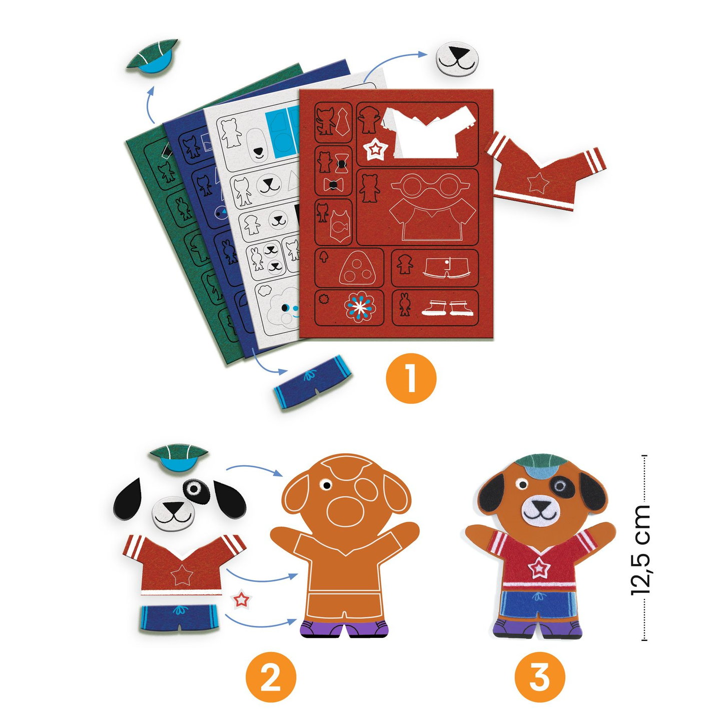 MAGNETS DIY - Funky family