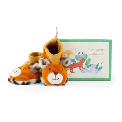Chaussons léopard Taïgo La forêt Mawa