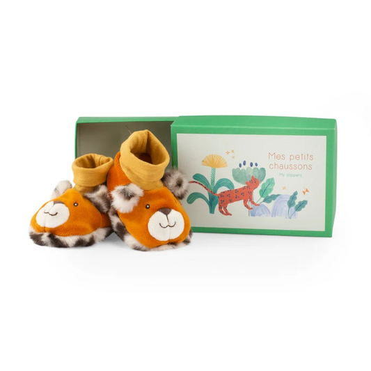 Chaussons léopard Taïgo La forêt Mawa