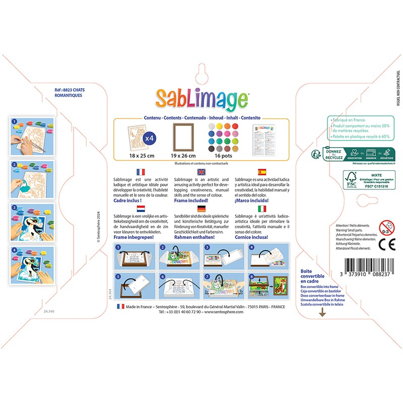 Sablimage - CHAT ROMANTIQUES