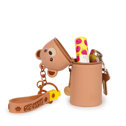 MINI KAWAII - PORTE- MONNAIE PORTE-CLÉS - TEDDY BEAR