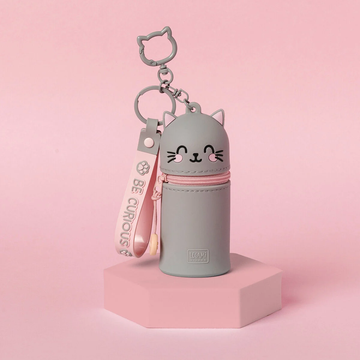 MINI KAWAII - PORTE- MONNAIE PORTE-CLÉS - KITTY