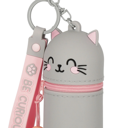 MINI KAWAII - PORTE- MONNAIE PORTE-CLÉS - KITTY
