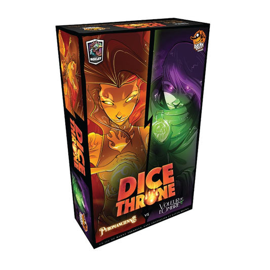 DICE THRONE S1 - Pyromancienne vs. Voleur de l'Ombre