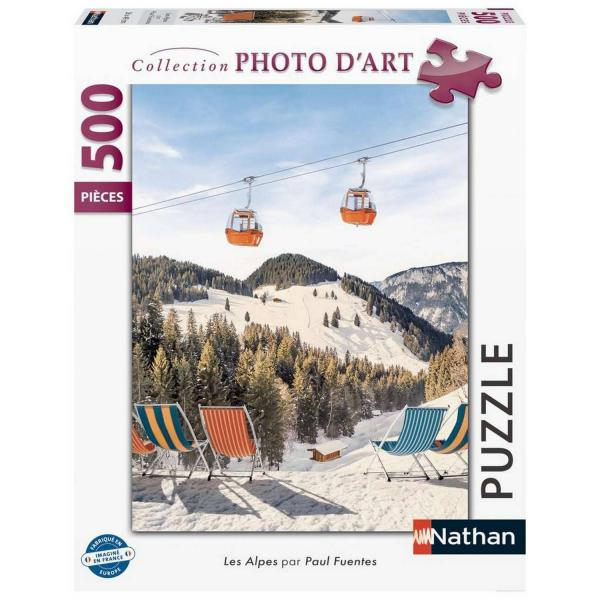 Puzzle - Les Alpes - 500 pièces