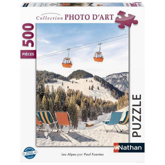 Puzzle - Les Alpes - 500 pièces