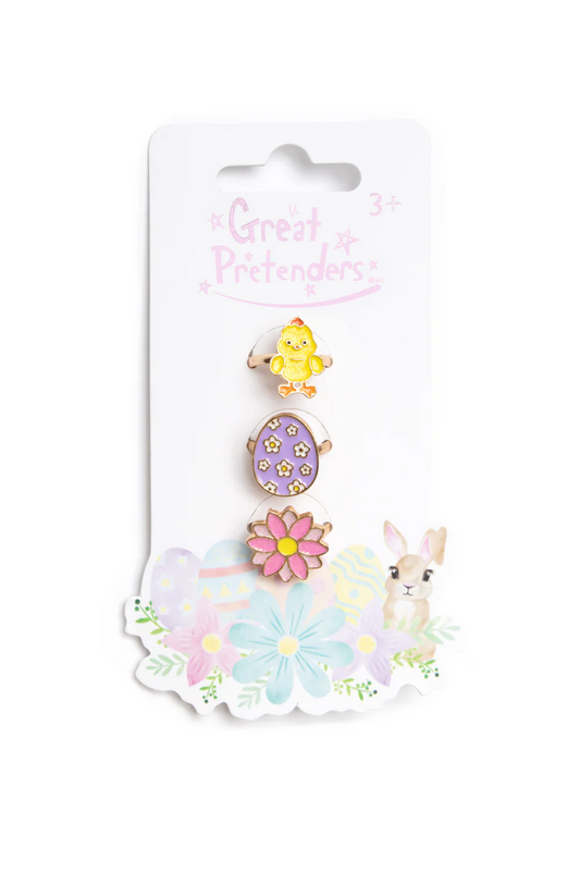 Bagues - Easter Egg Ring Set (3 pcs)