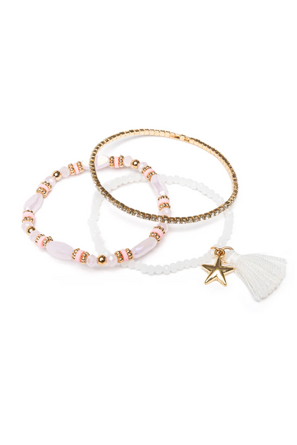 Boutique Rising Star Bracelet Set (3 pcs)
