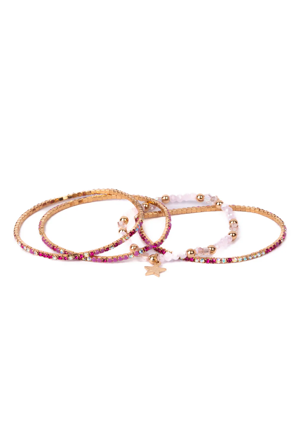 Boutique Glam Girl Bracelet Set (4 pcs)