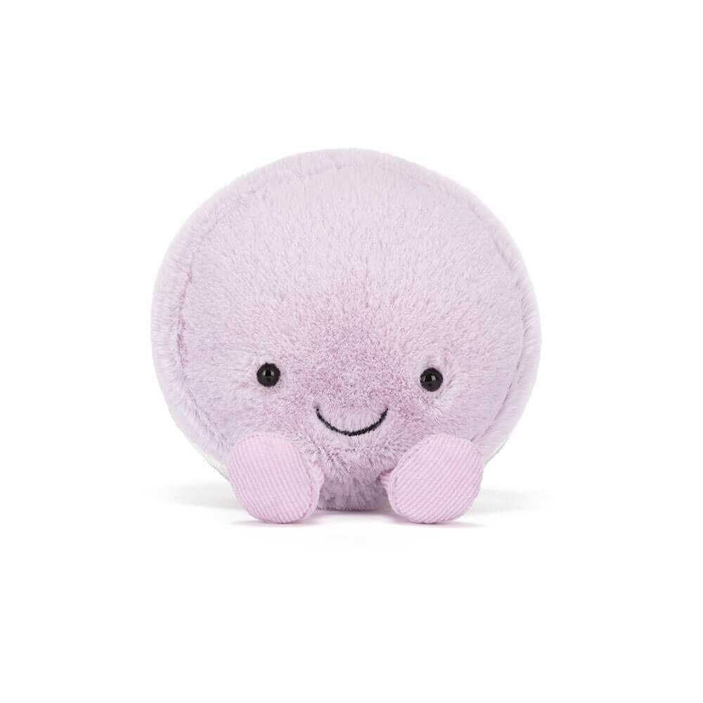 Amuseables May Macaron (Lavender) - 12cm x 10cm x 5cm