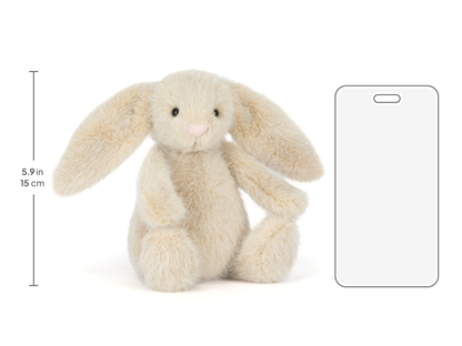 Wheat Flufflet Bunny - 18cm x 9cm x 8cm