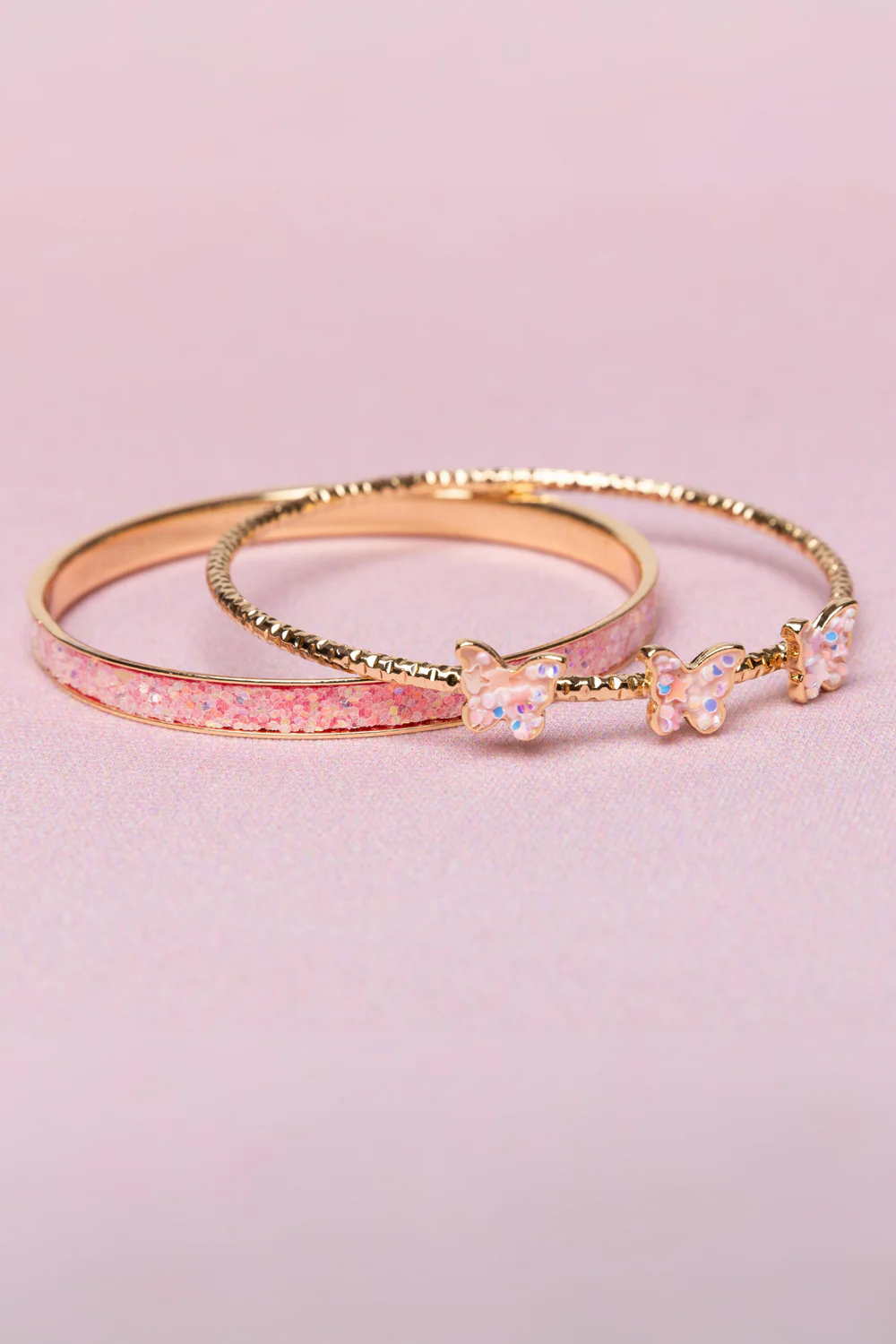 Boutique Chic Butterfly Bangle Set (2 pcs)