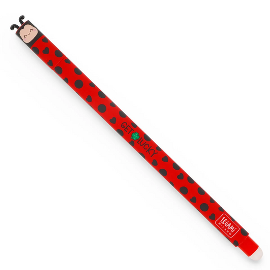 STYLO À ENCRE GEL EFFAÇABLE - LADYBUG