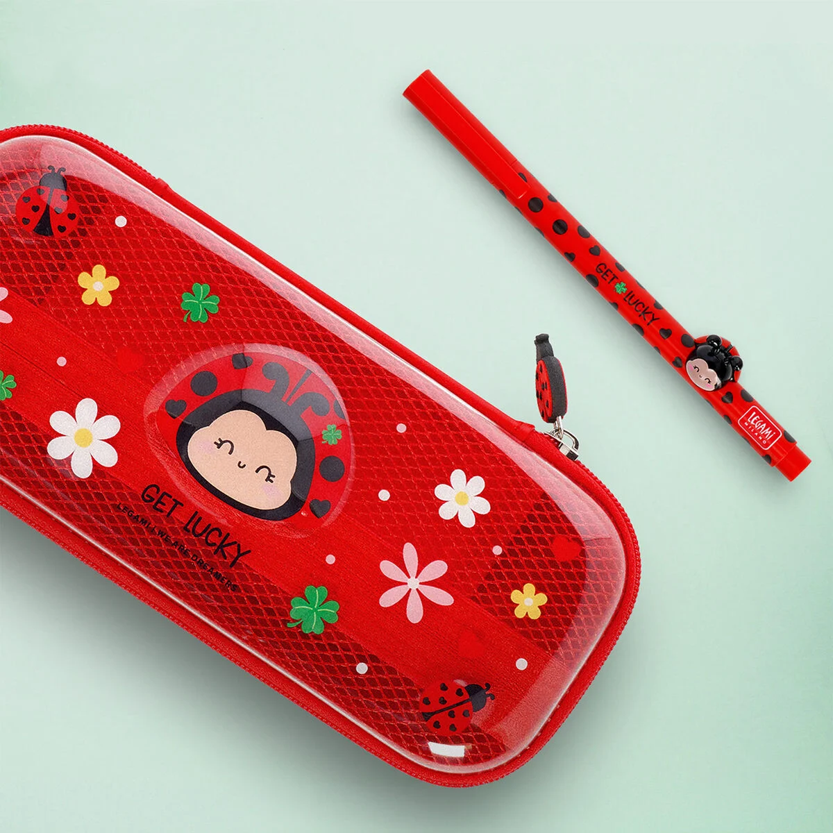 PENCIL CASE - WONDERWOW - LADYBUG
