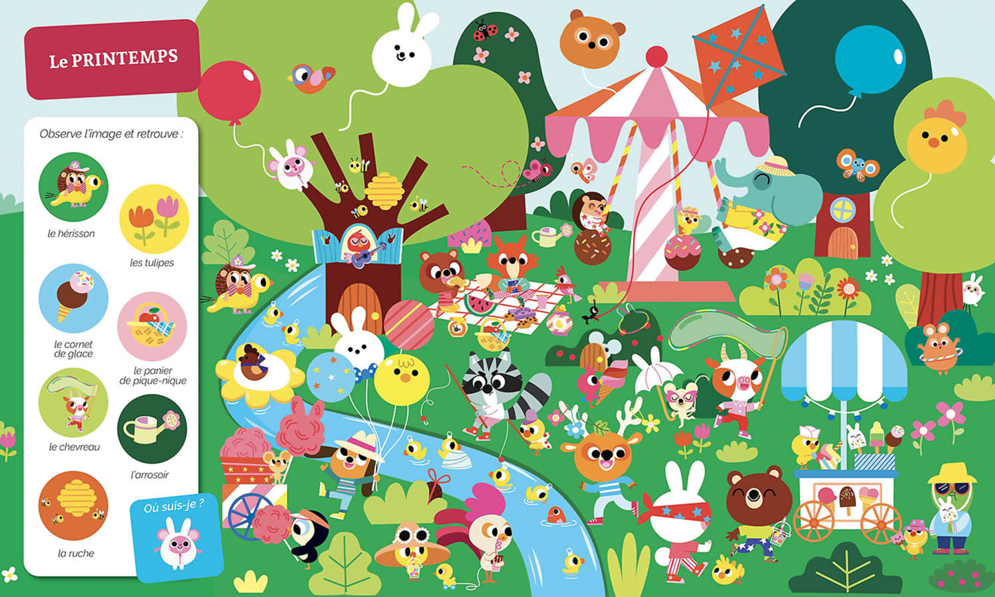 Cherche et Trouve - TOUT PETITS PAQUES
