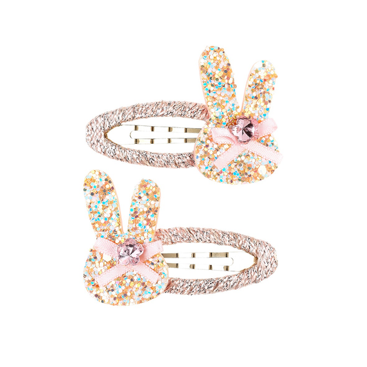 Barettes Bess lapin - 2 pcs