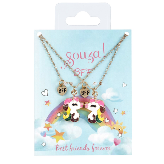 Giftpack BFF Licorne, 2 colliers