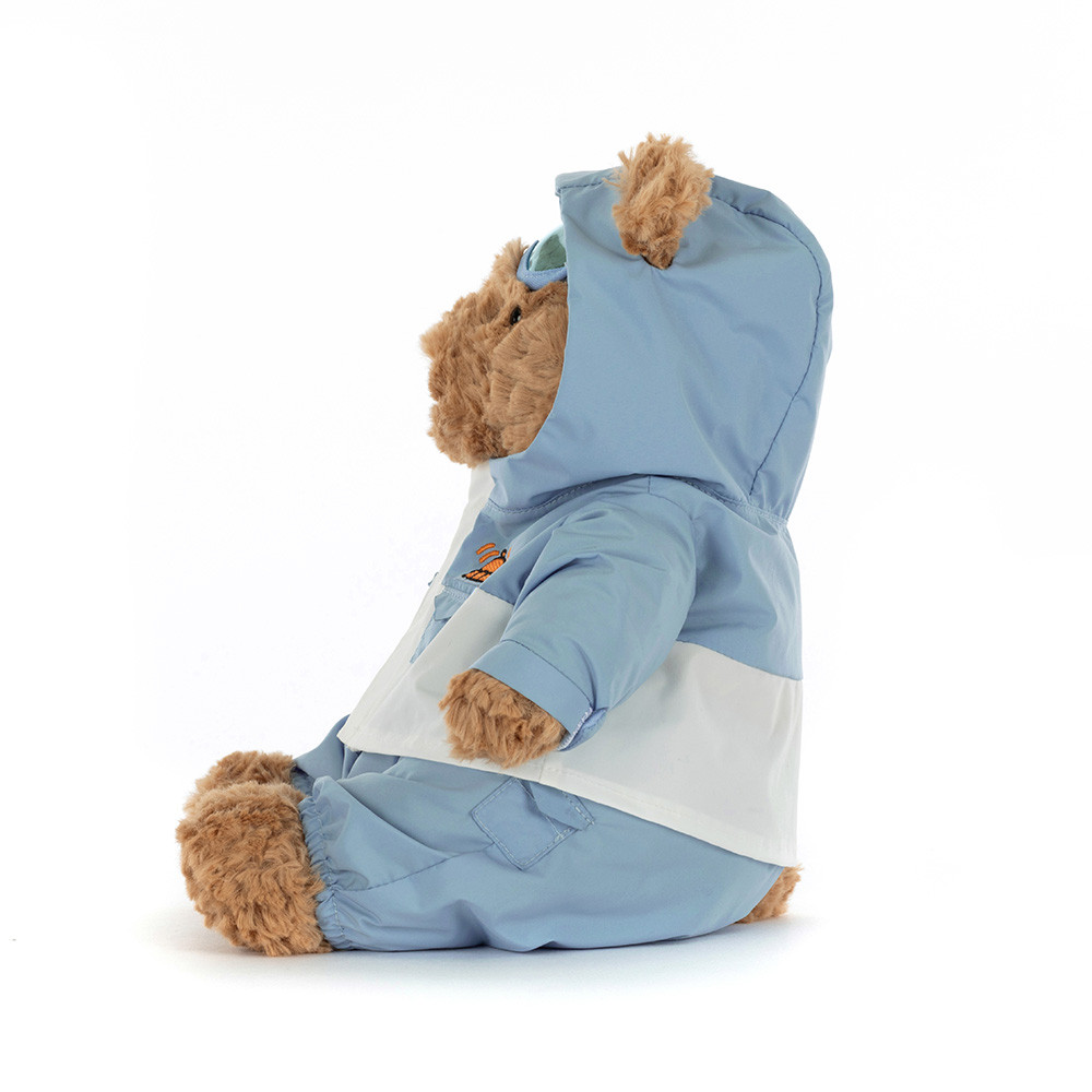 Bartholomew Bear 'Snow Suit' - 26cm x 12cm x 8cm