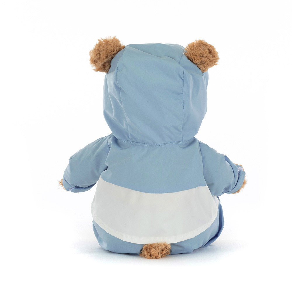 Bartholomew Bear 'Snow Suit' - 26cm x 12cm x 8cm
