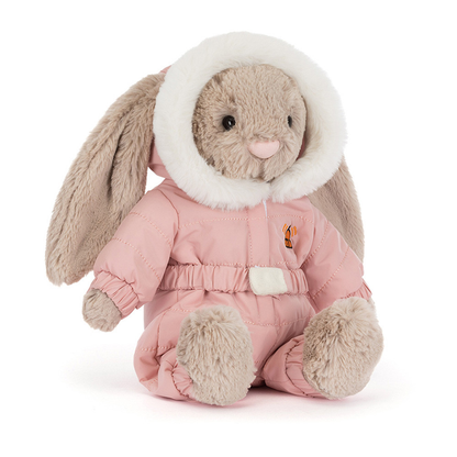 Bashful Bunny 'Snow Suit' - 31cm x 12cm x 9cm