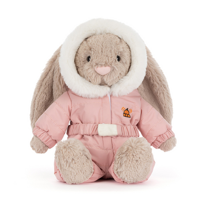 Bashful Bunny 'Snow Suit' - 31cm x 12cm x 9cm
