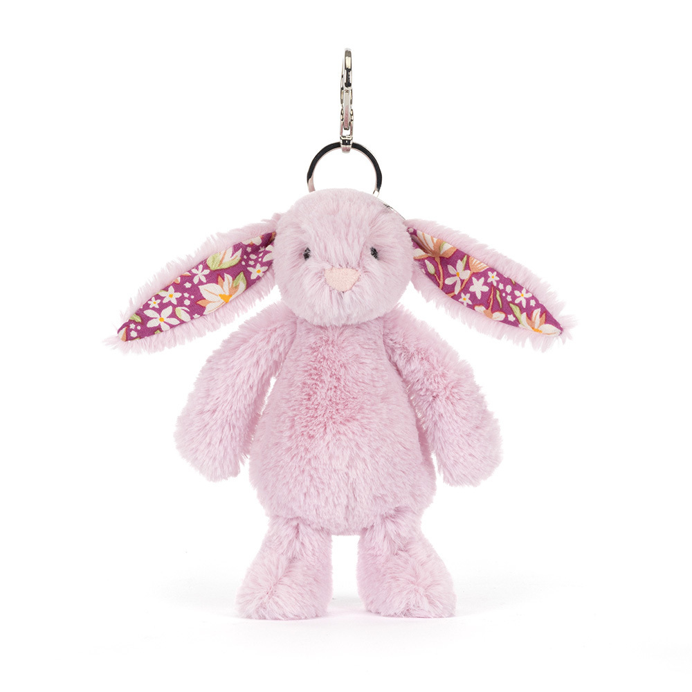 Thistlepop Blossom Bunny Bag Charm - 18cm x 5cm x 4cm