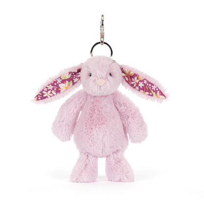 Thistlepop Blossom Bunny Bag Charm - 18cm x 5cm x 4cm