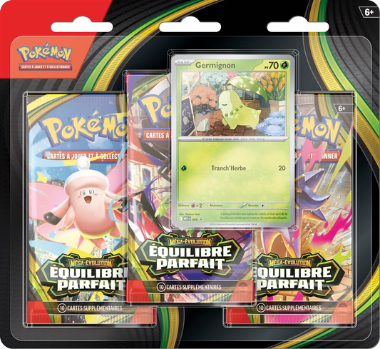 Pokémon ME03 : pack 3 boosters - Equilibre Parfait