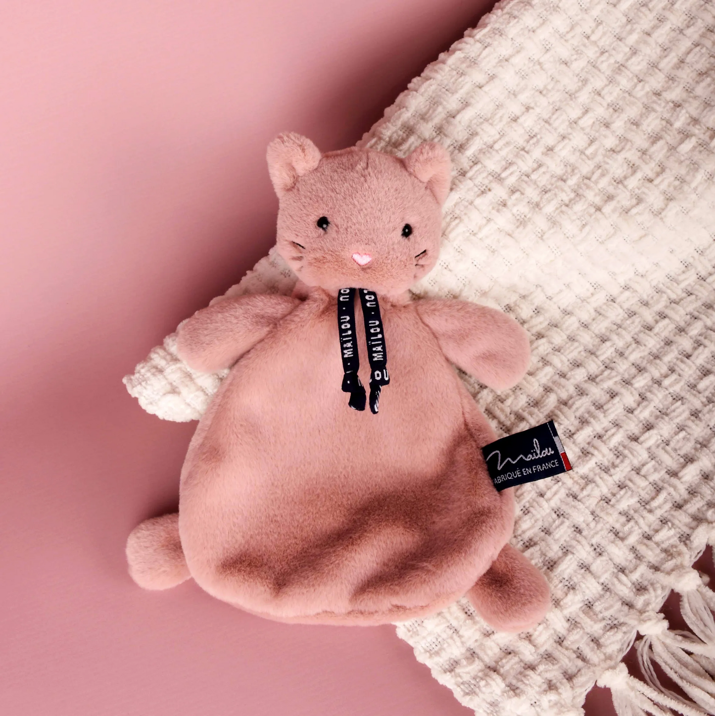 Chat DORLOTIN - Doudou - rosé