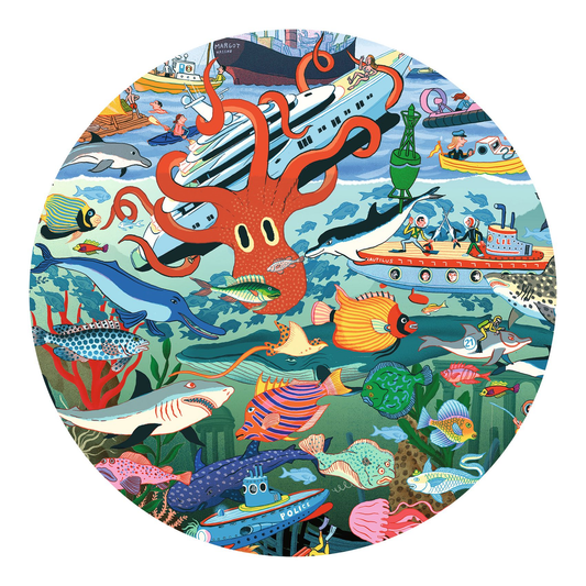 PUZZLE OBSERVATION - Les secrets de la mer - 200 pcs