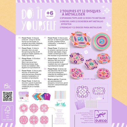 TOUPIES DIY - Flower Power