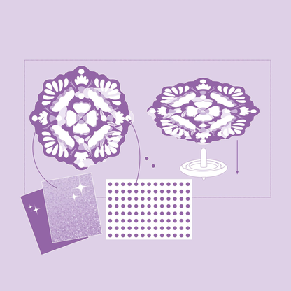 TOUPIES DIY - Flower Power