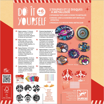 TOUPIES DIY - Hypno cosmos