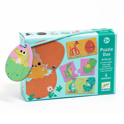 PUZZLE DUO - Duo articulo - Les oeufs rigolos