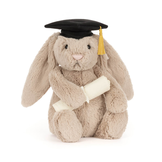 Bashful Bunny Graduation Outfit - 31cm x 12cm x 9cm