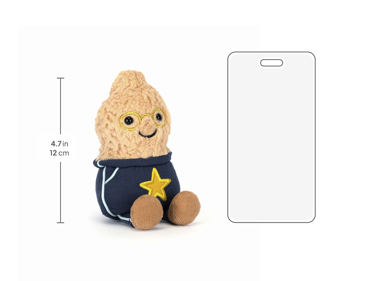 Amuseables Peanut Star Student Outfit - 15cm x 7cm x 6cm