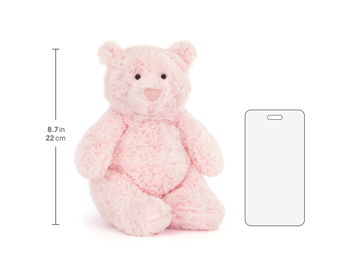 Leola Bear Medium - 26cm x 12cm x 8cm