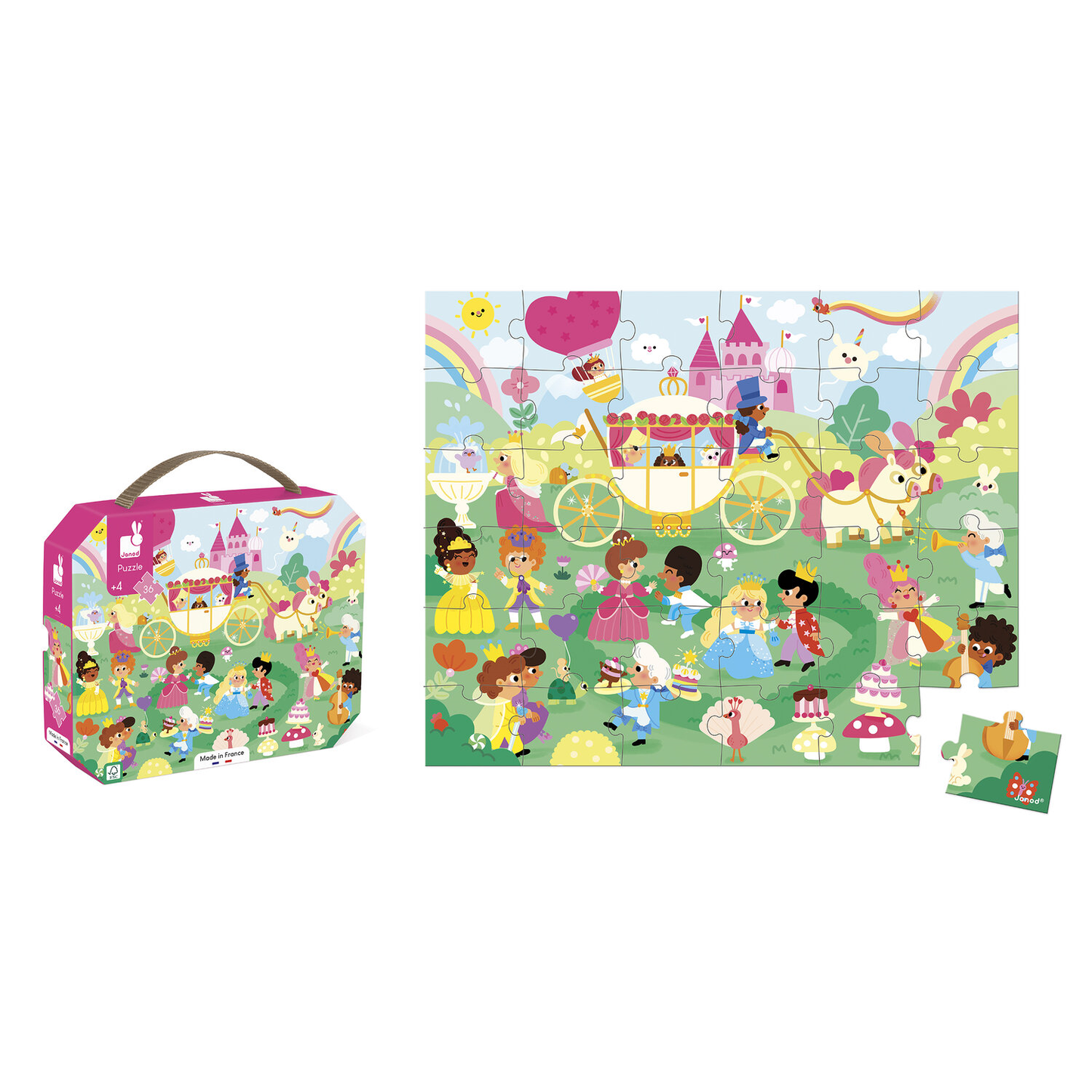 PUZZLE LES PRINCESSES - 36 pièces