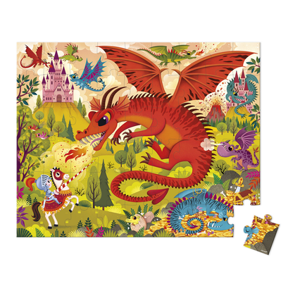 PUZZLE ROYAUME DE DRAGONS - 54 pièces