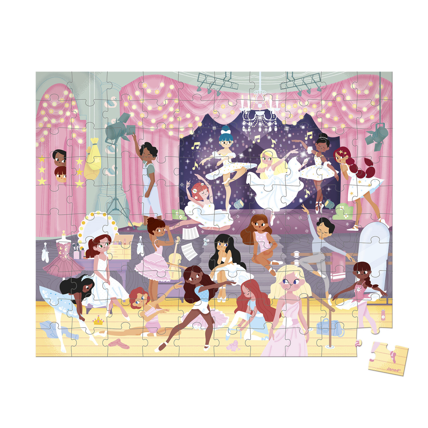 PUZZLE LES DANSEUSES - 100 pièces