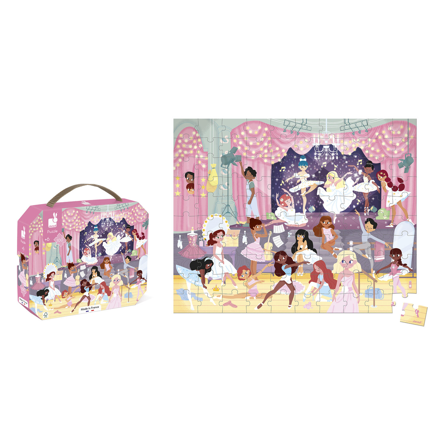 PUZZLE LES DANSEUSES - 100 pièces