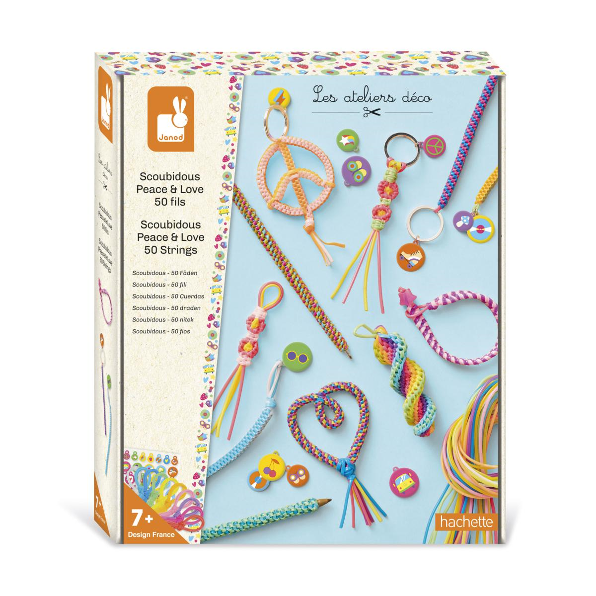 SCOUBIDOUS PEACE & LOVE - 50 FILS