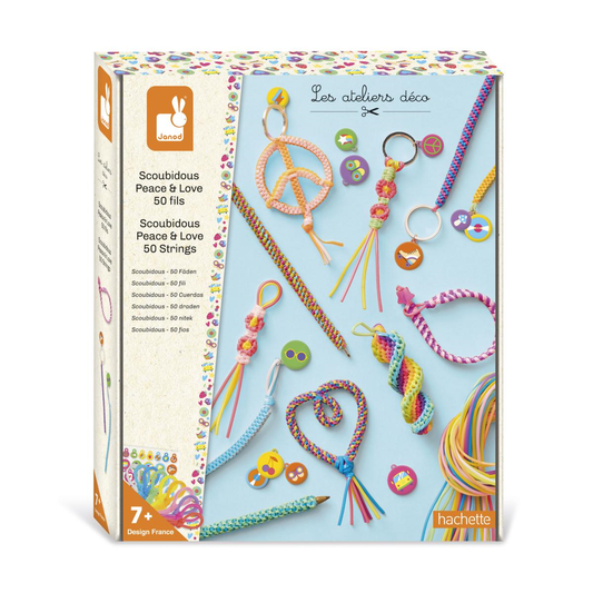 SCOUBIDOUS PEACE & LOVE - 50 FILS