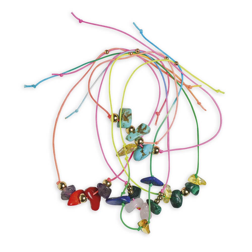 16 BIJOUX PIERRES PORTE-BONHEUR A CREER