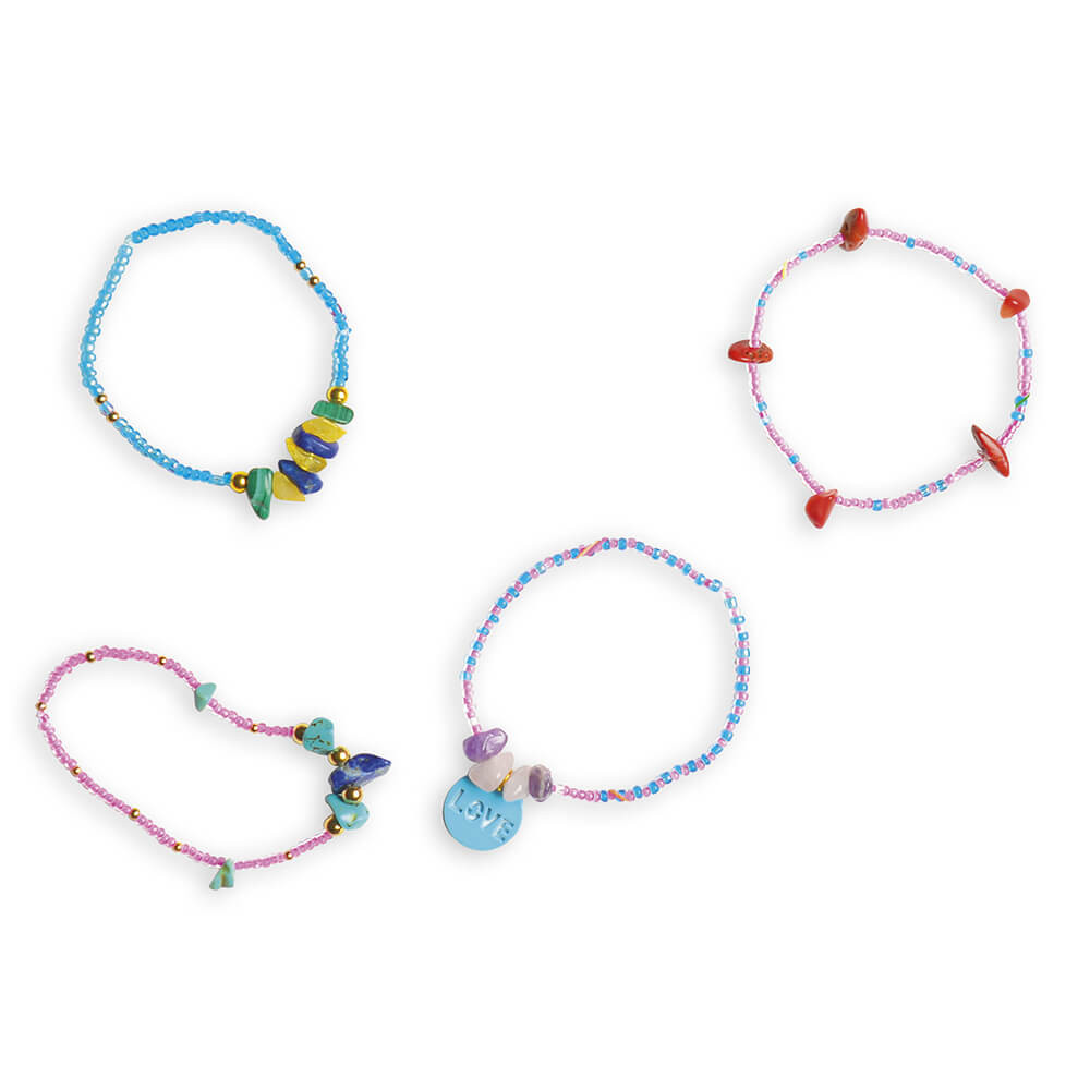 16 BIJOUX PIERRES PORTE-BONHEUR A CREER